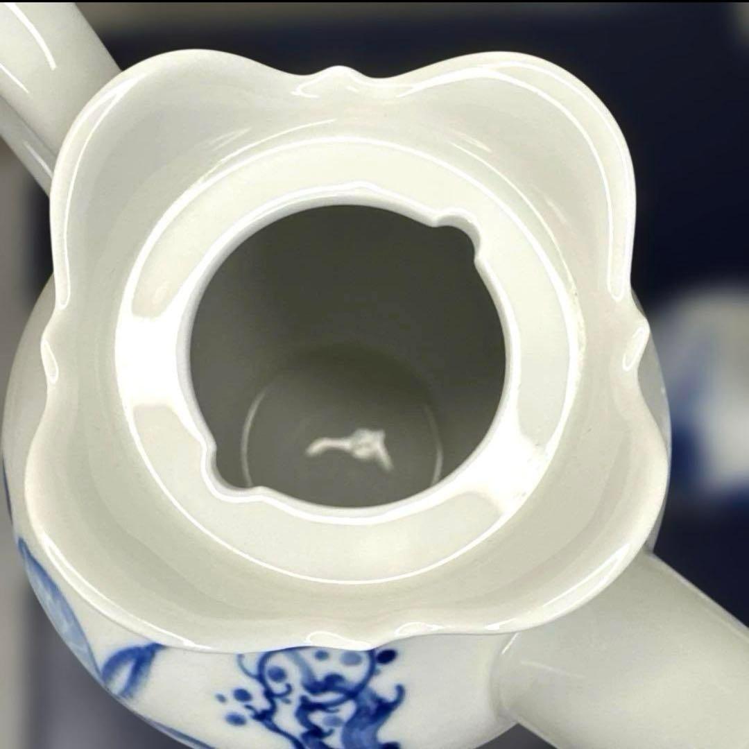 未使用品　マイセン　Meissen ブルーオーキッド　ティーポット