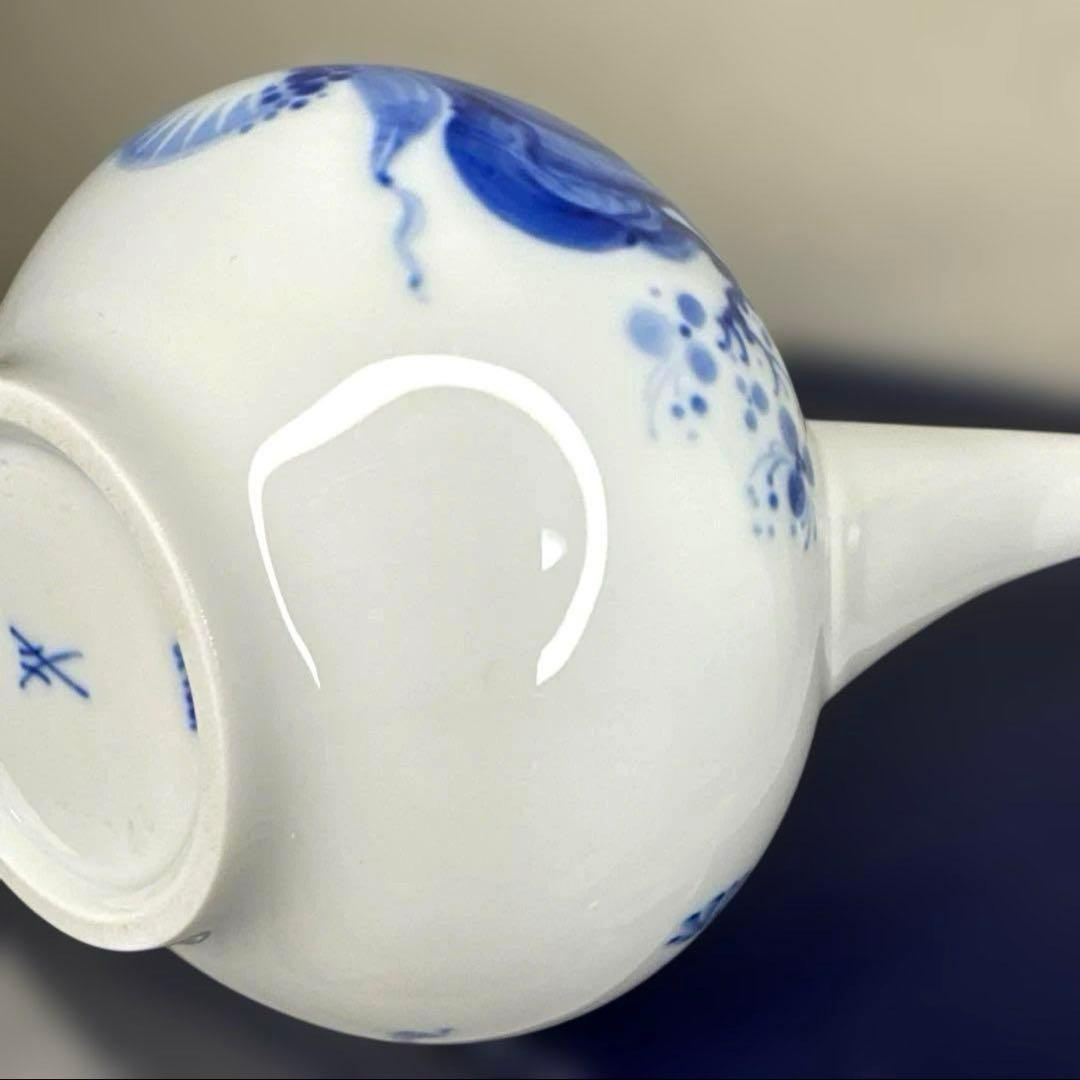 未使用品　マイセン　Meissen ブルーオーキッド　ティーポット