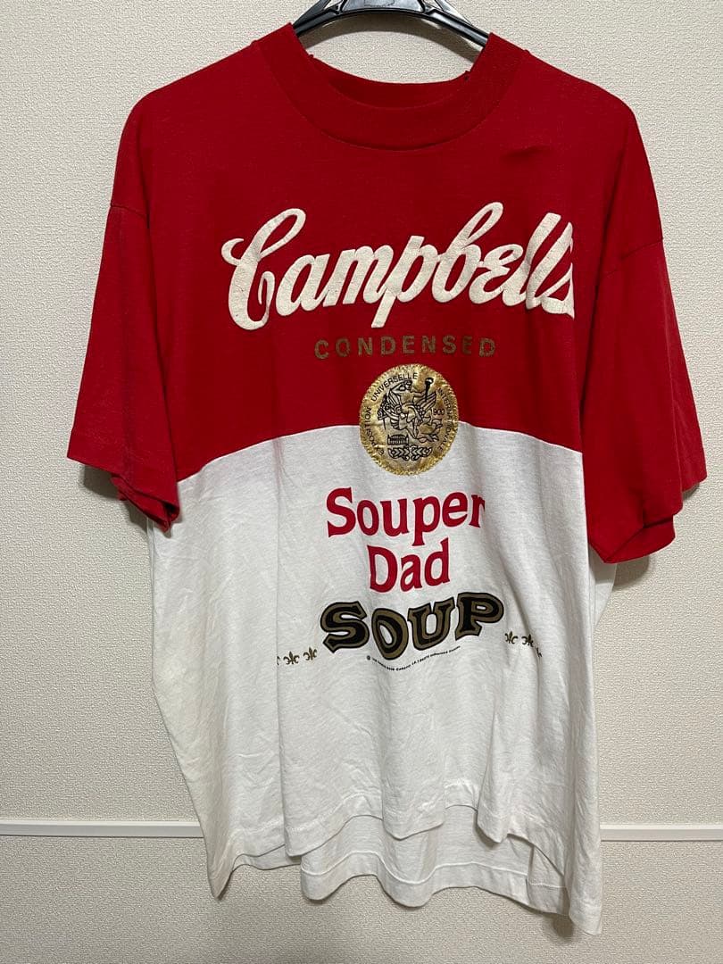 ヴィンテージ Campbell's Soup Campbell缶 Tシャツ