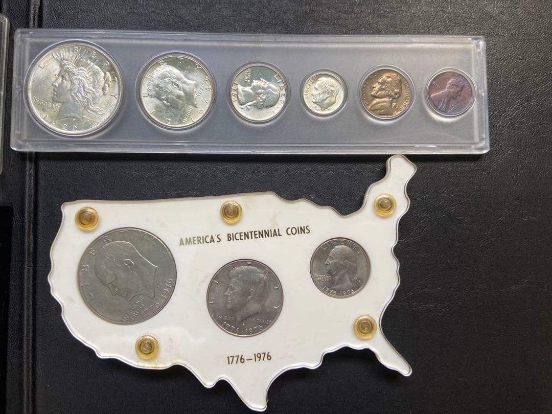 アメリカ銀貨　貨幣セット　古銭　銀貨　ケネディ銀貨￼￼ピースダラー　リバティー