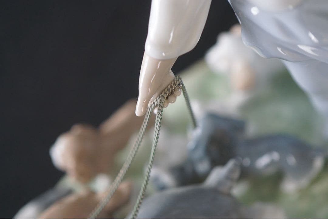 LLADRO リヤドロ フィギュリン 6784「仔犬たちの行進」