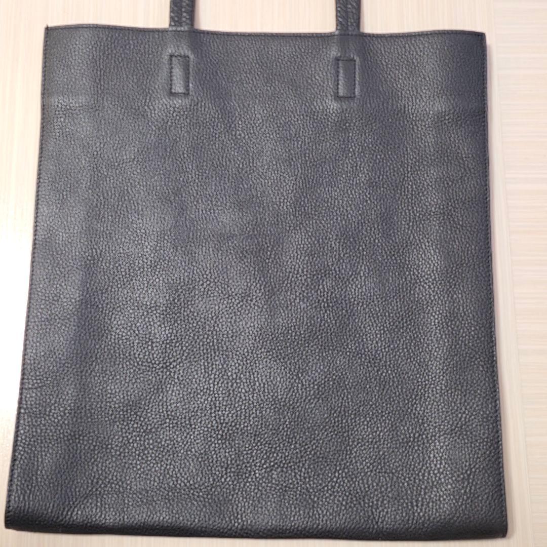 【別注】A×TOMORROWLAND シュリンクレザー トートバッグ