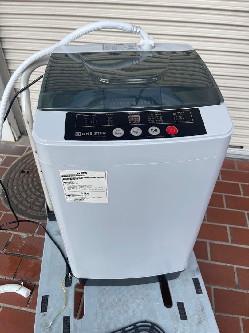 洗濯機 2024年 ワンステップ 4.5kg TE-SE001-GL