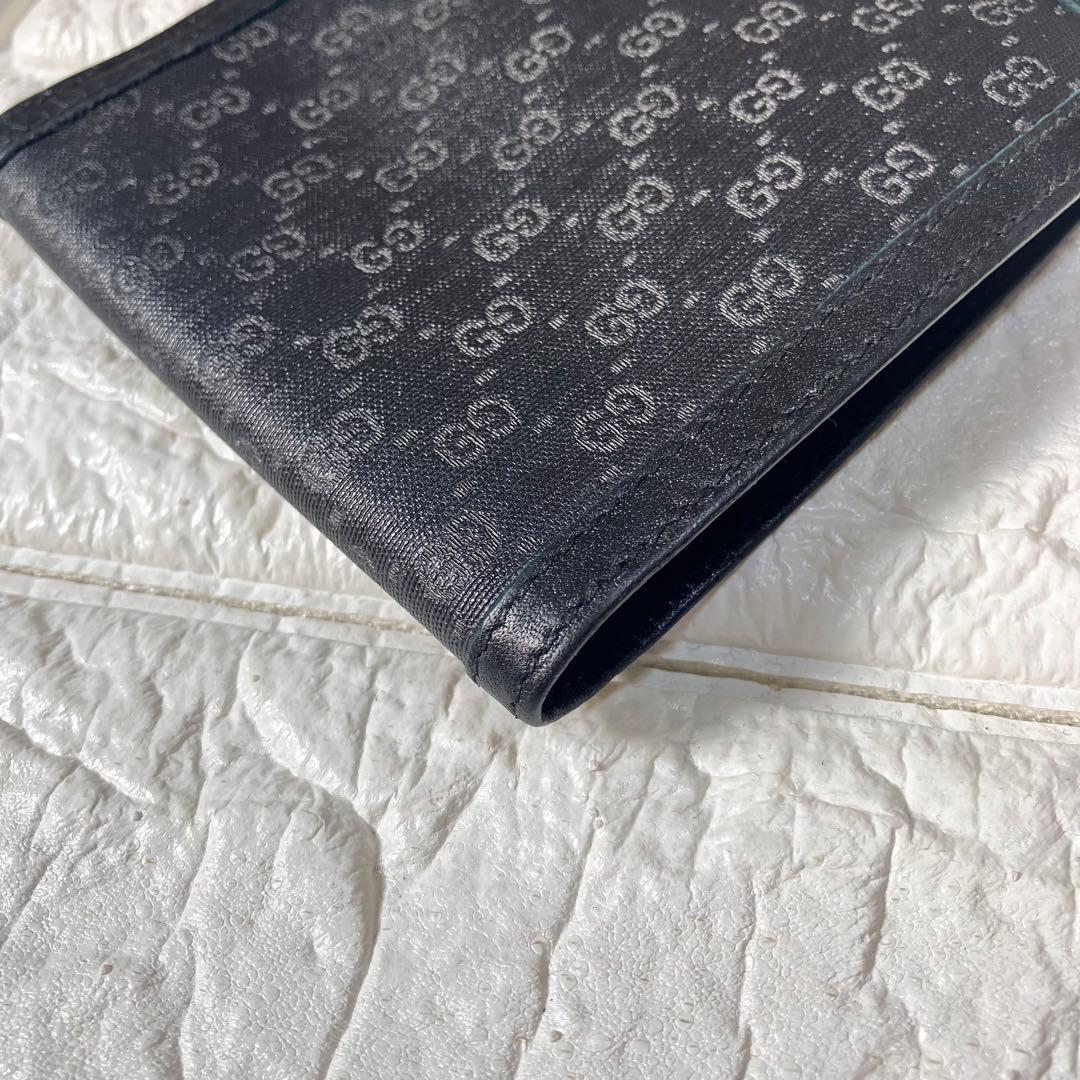 GUCCI 折り財布　財布　ブラック　オールドグッチ　GGスプリーム