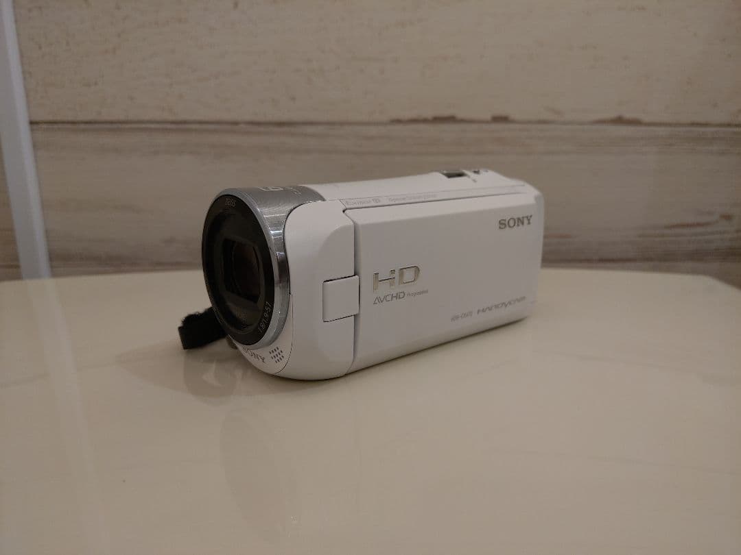 SONY HDR-CX470 ホワイト ビデオカメラ本体