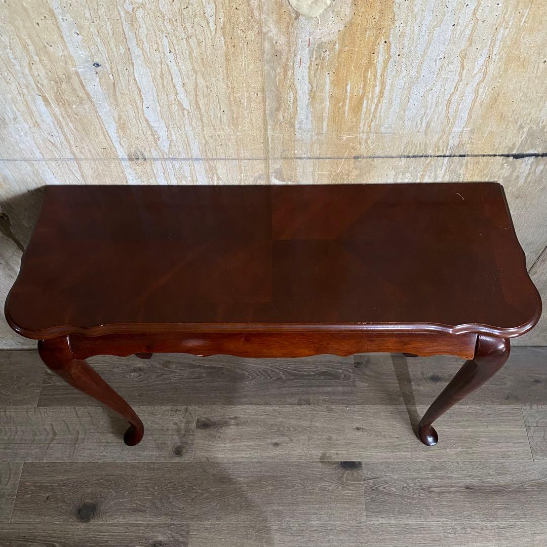 クラシックスタイル　猫脚　コンソールテーブル　ヴィンテージ レトロ