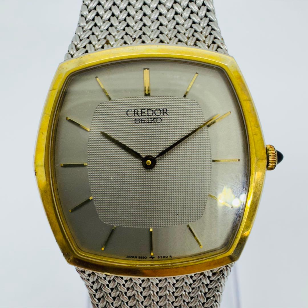 ✨SEIKO✨セイコー✨クレドール✨5930-5390✨14K✨腕時計✨