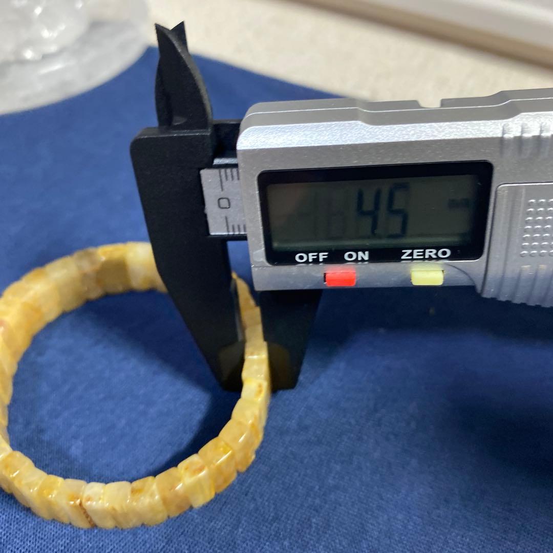 タイチンルチル　バングル　太針　パワーストーン　内径約17cm