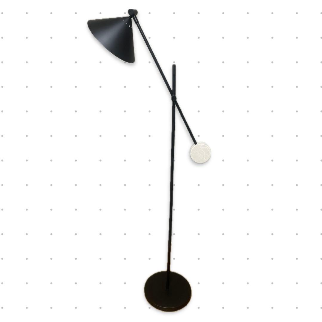 Steel × Marble コンテンポラリー フロアライト