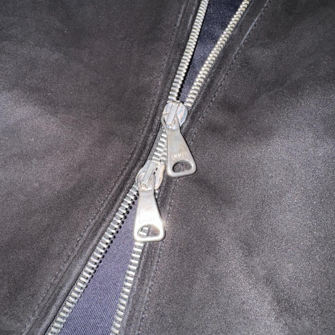 【超高級モデル☆☆JURIユリ】エンメティ スウェード レザージャケット