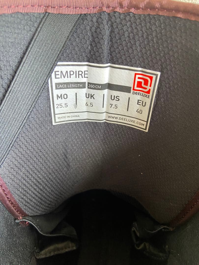 DEELUXE EMPIRE TF スノーボードブーツ ブラウン