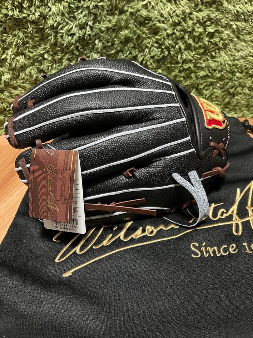 35%オフ⚫︎ウィルソンスタッフデュアル 硬式内野手用グラブ 87型 ブラックSS