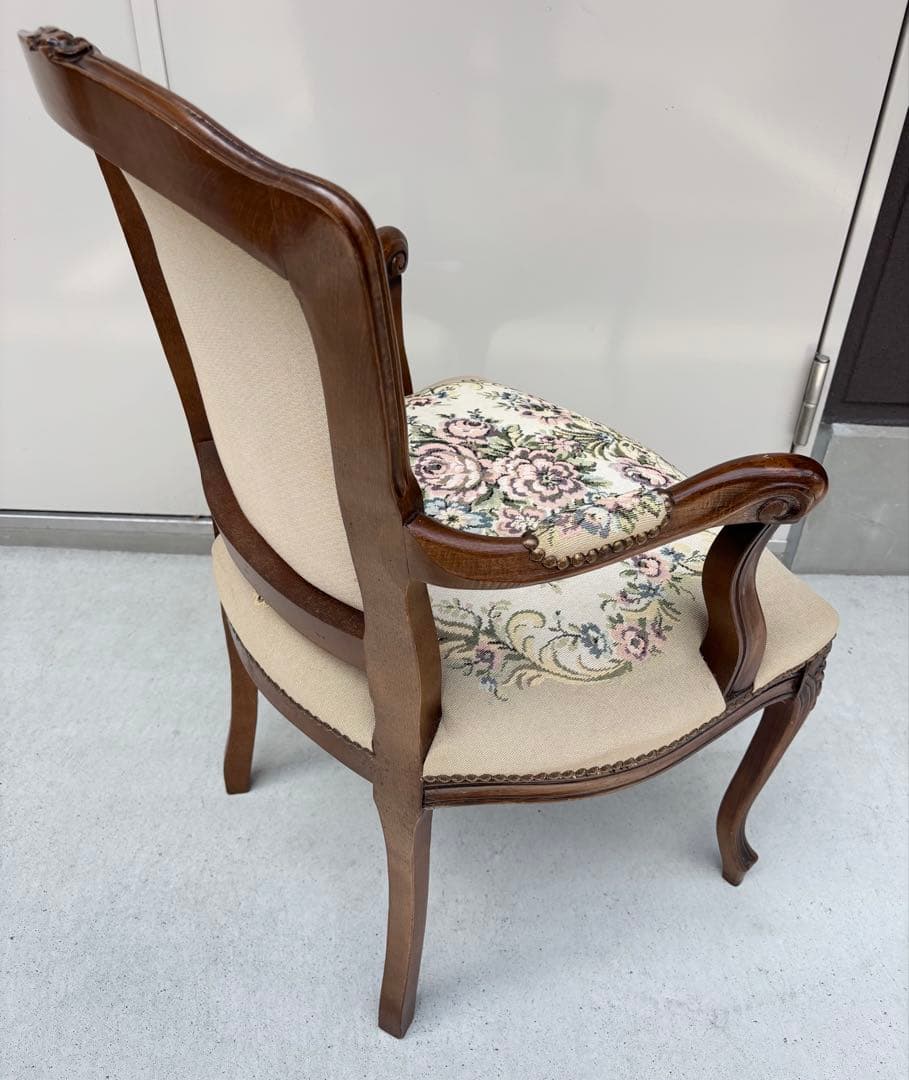 アンティーク調 クラシック アームチェア②