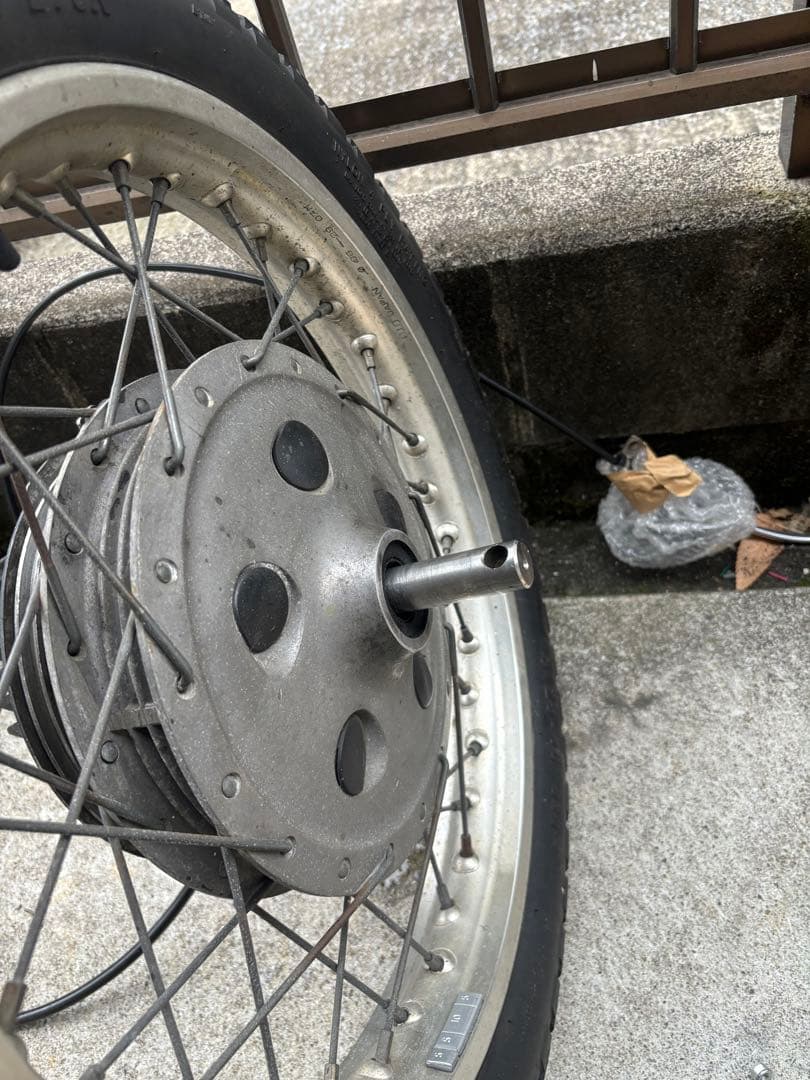 ハーレー 21インチ 18インチ スプールハブ ドラムブレーキ スポーツスター