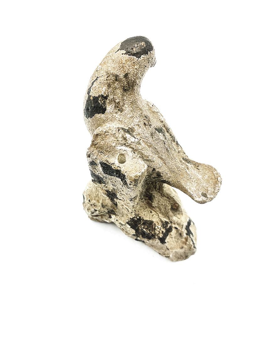 希少アンティーク鳥とお花オブジェのガラスドーム/パリアンティークショップ