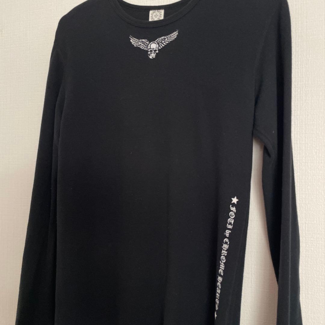 クロムハーツ フォティ スカルウィング サーマル 長袖 Tシャツ FOTI