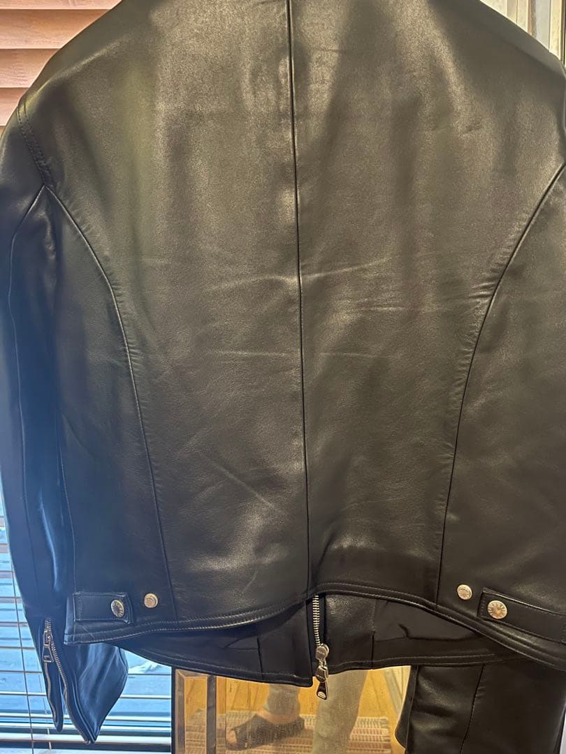 EMMETTI H千場義雅プロデュースレザーシングルライダース