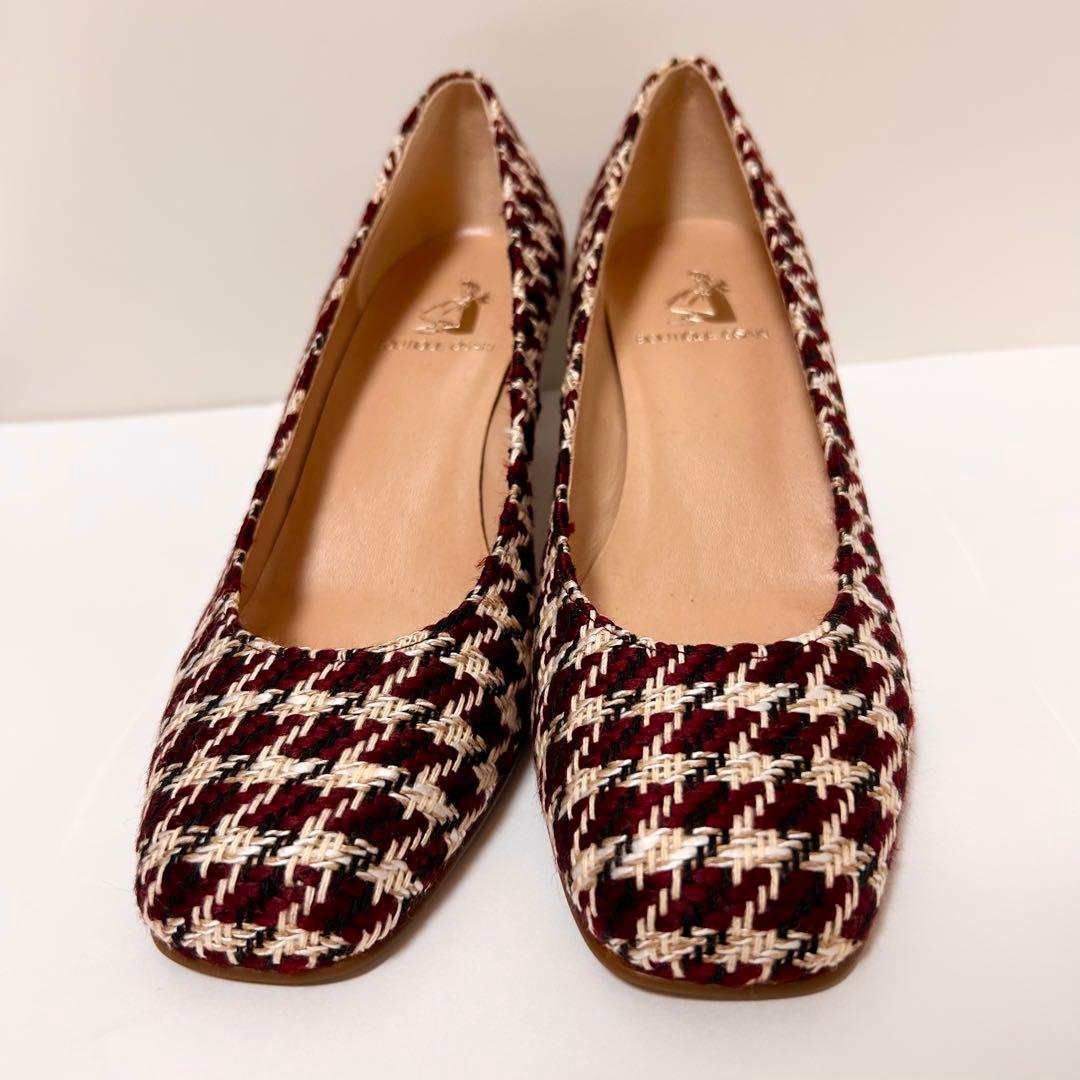 【新品】BOUTIQUE OSAKI スクエアトゥ パンプス