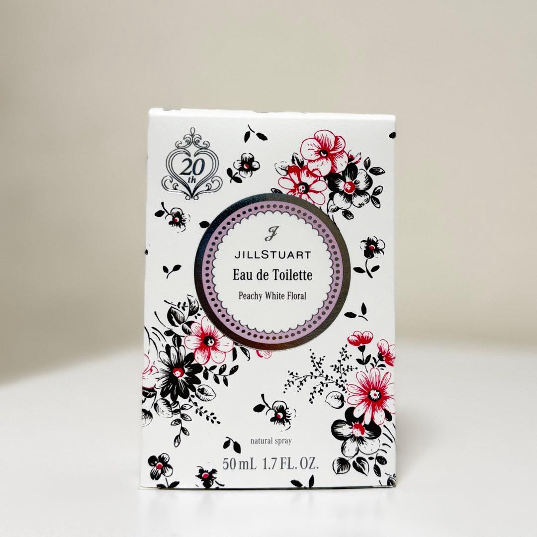 新品　JILL STUART ピーチーホワイトフローラル　オードトワレ