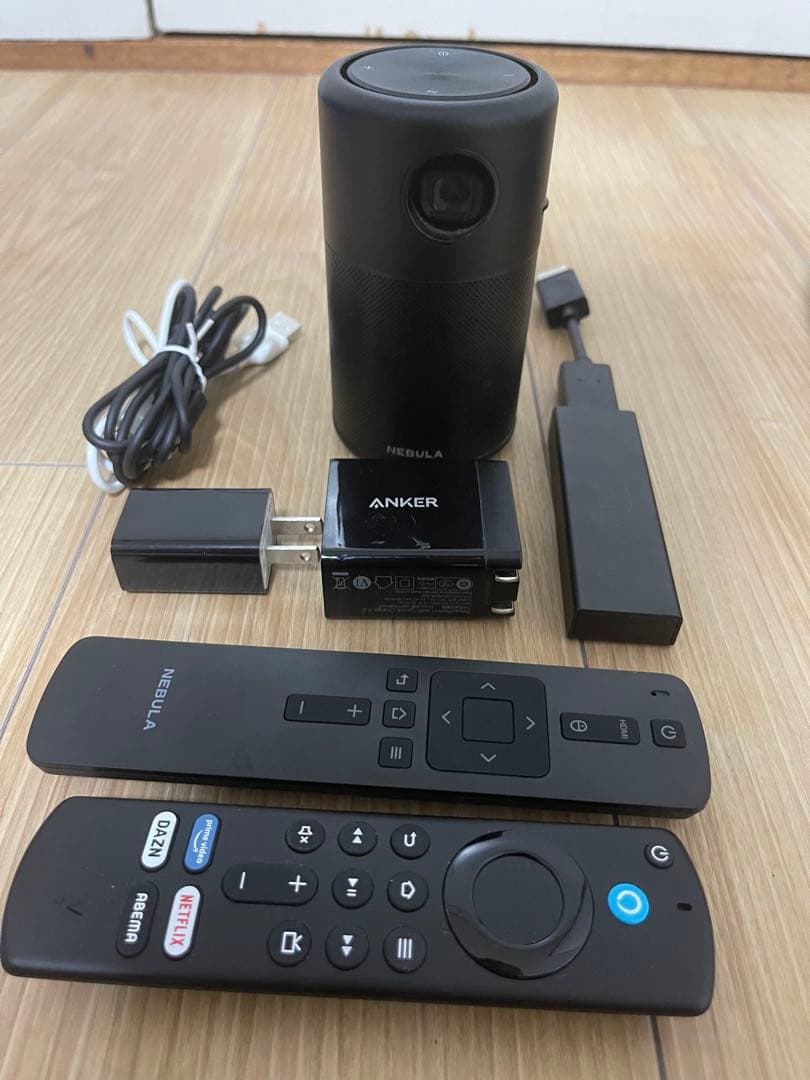 Nebula プロジェクター　＋　fire max 4k