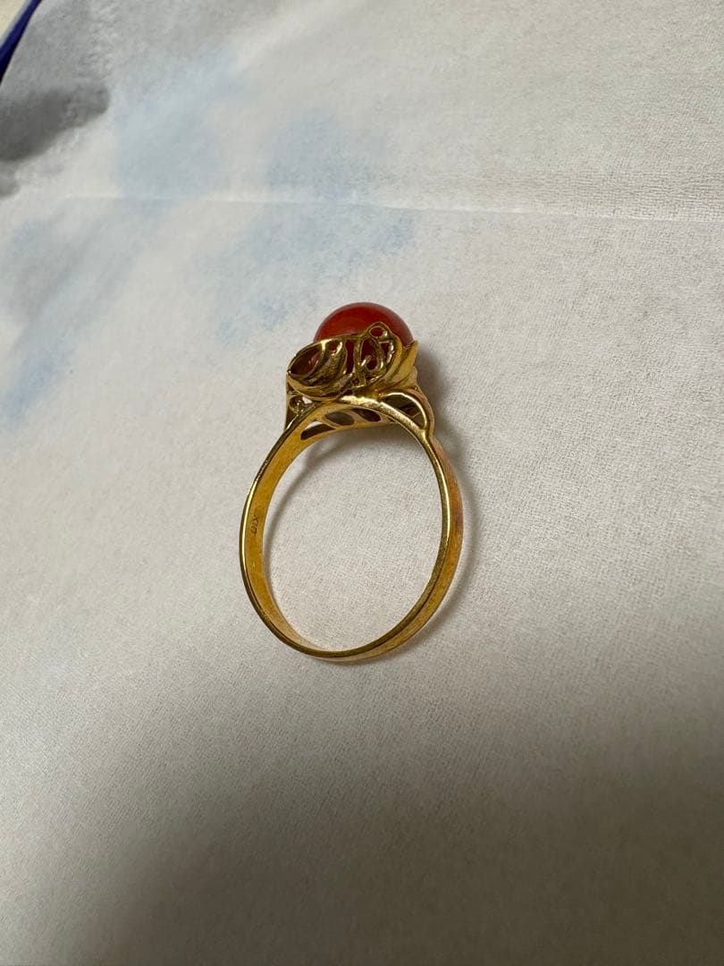 こ*)様 Joyau Collection 日本製純金サファイヤリング