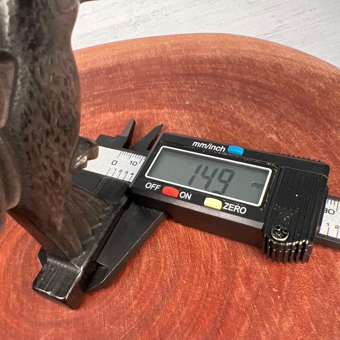 天然石　羽ばたく鳥　シルバーオブシディアン　14cm ミネラルタッグ付き