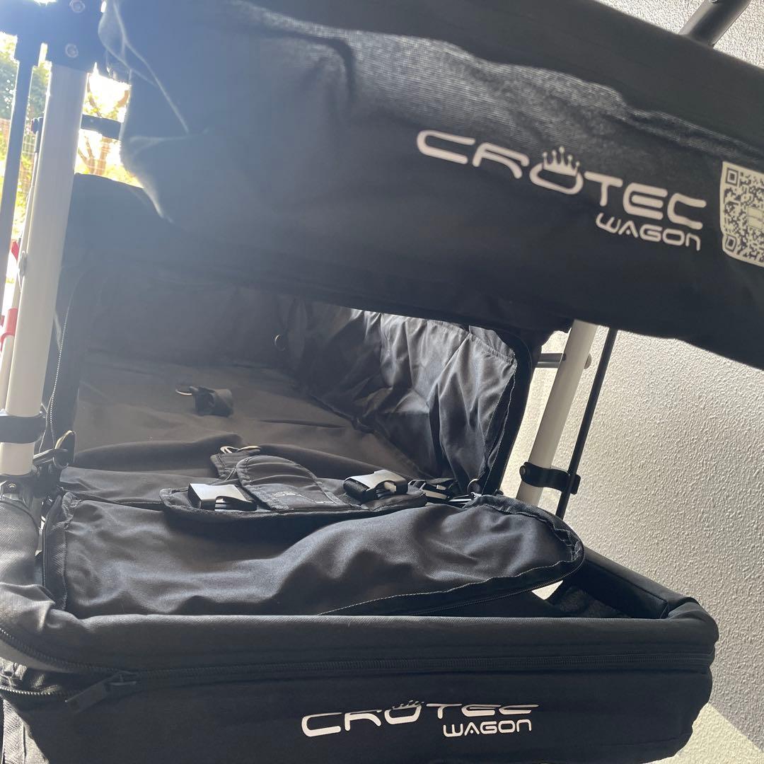 折りたたみワゴン　クロテックワゴン　ブラック