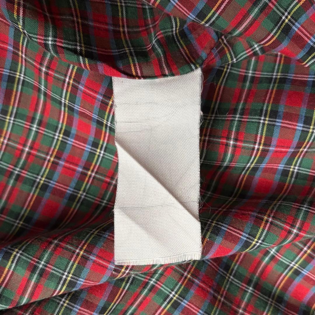 【80s vintage】ハリントンジャケット　裏地チェック　usa製　短丈