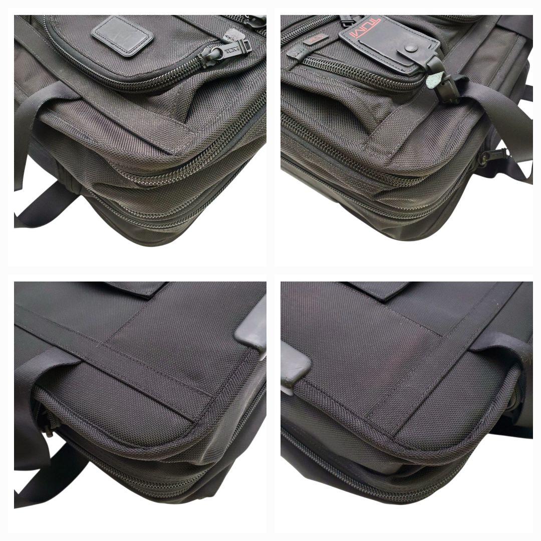 極美品✨TUMI ALPHA　ビジネスキャリー　拡張機能　チャーム 男女
