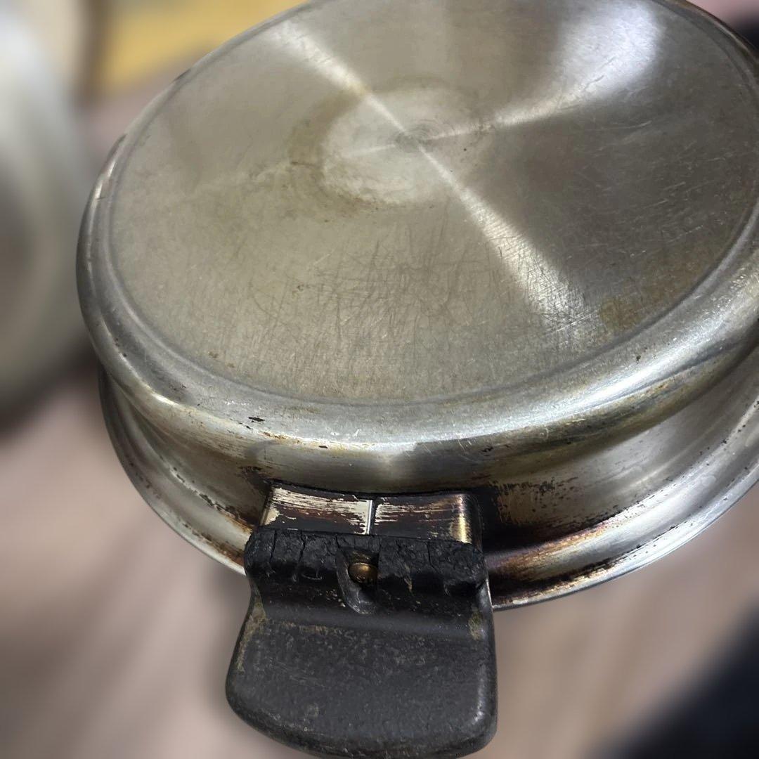 アムウェイステンレス無水フライパン 11195蓋付き