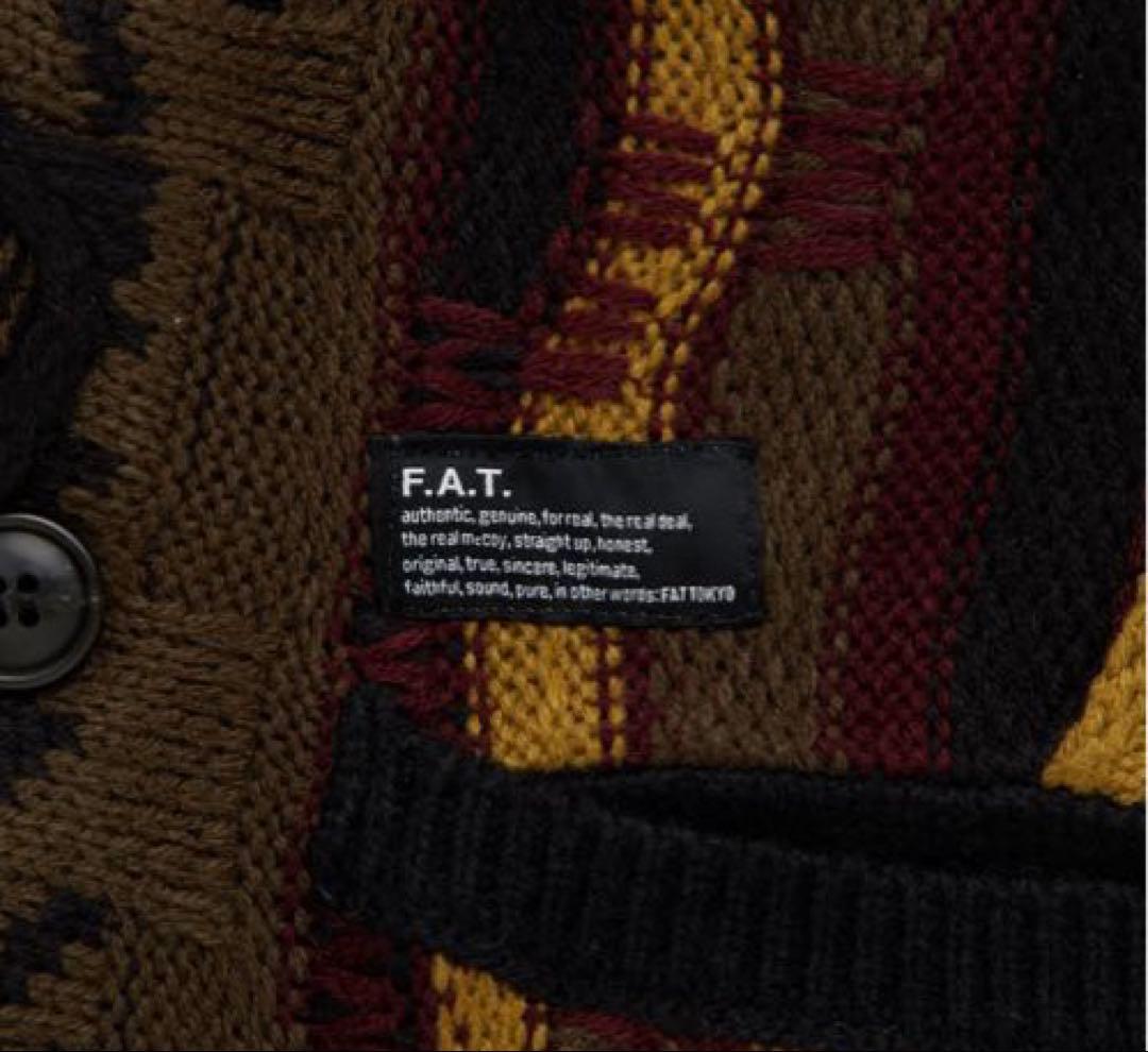 美品F.A.T. FOOGIGANカーディガン オリーブ サイズFATJUMBO