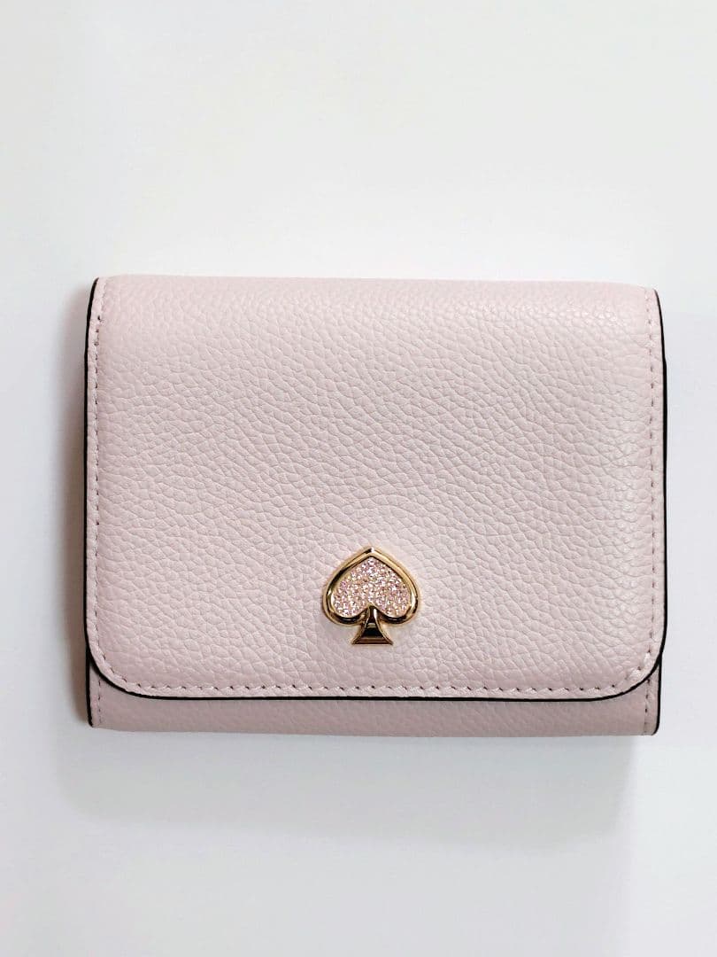 【新品】kate spade new york 二つ折り 財布 ピンク