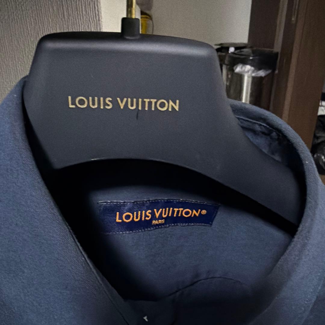 Louis Vuitton ネイビー 長袖シャツ