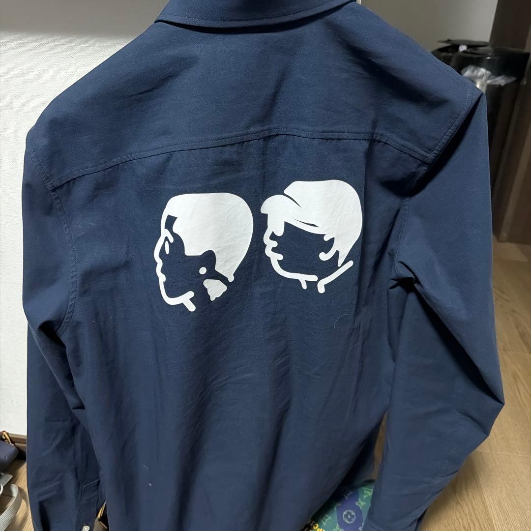 Louis Vuitton ネイビー 長袖シャツ