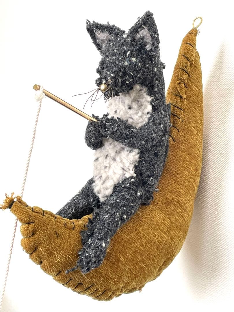 atelier subaco ぬいぐるみ オブジェ モビール オオカミ