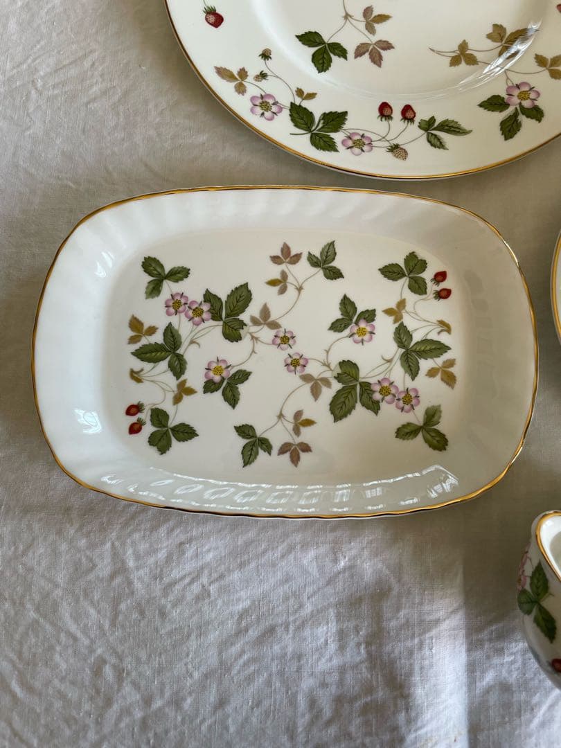  ワイルドストロベリー　お茶セット