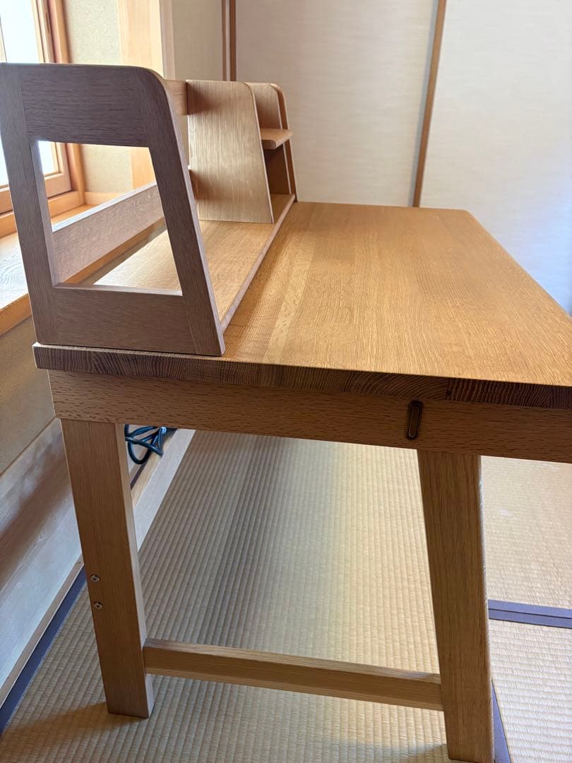 美品　飛騨産業　デスク&ブックシェルフ