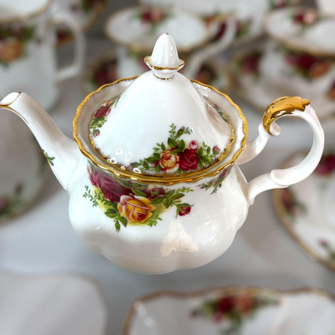 ロイヤルアルバート オールドカントリーローズ 57点セット 豪華 英国食器