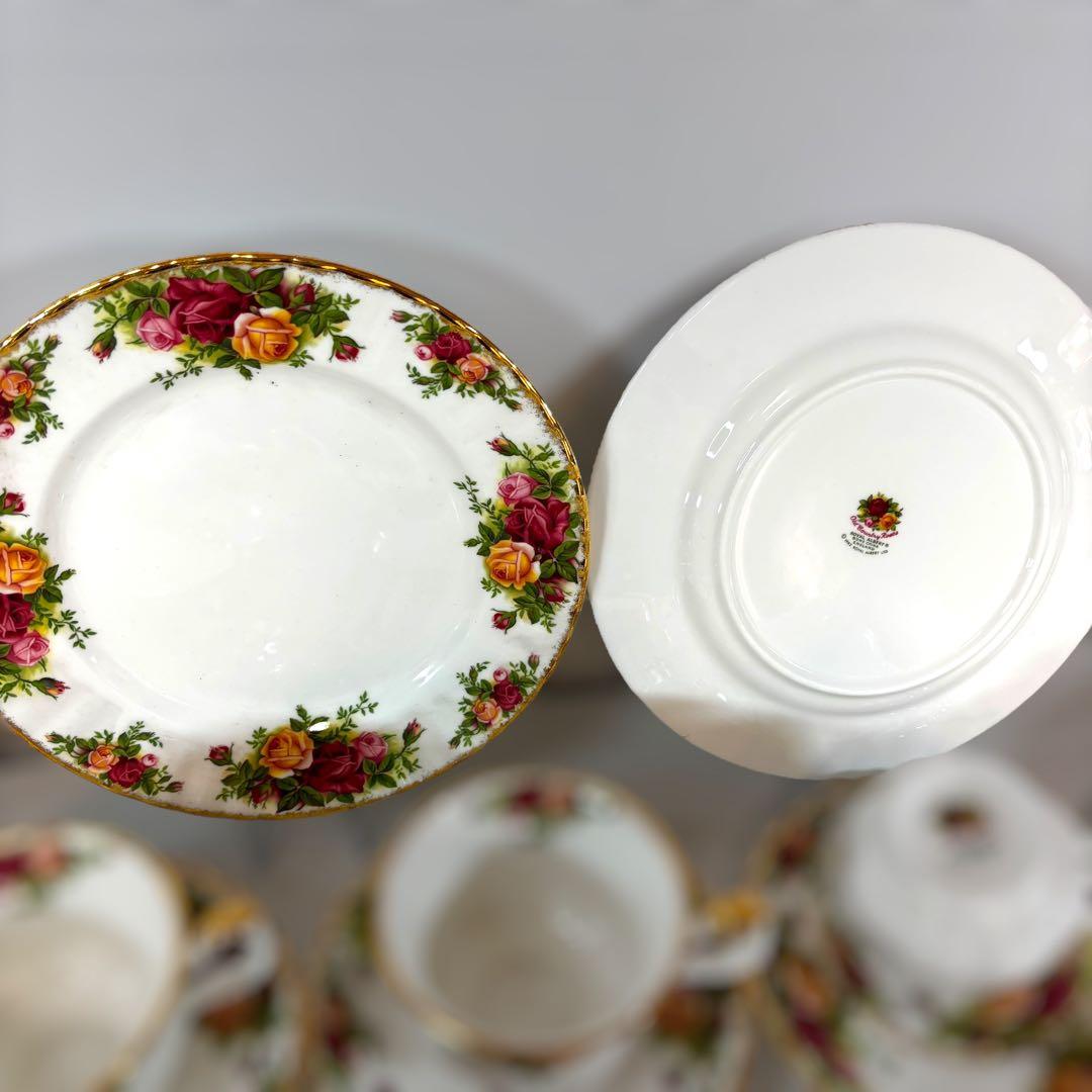 ロイヤルアルバート オールドカントリーローズ 57点セット 豪華 英国食器