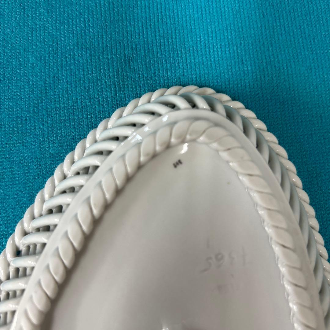 ヘレンド(HEREND)ビクトリアブーケ柄透かし彫りハンドペインティング皿