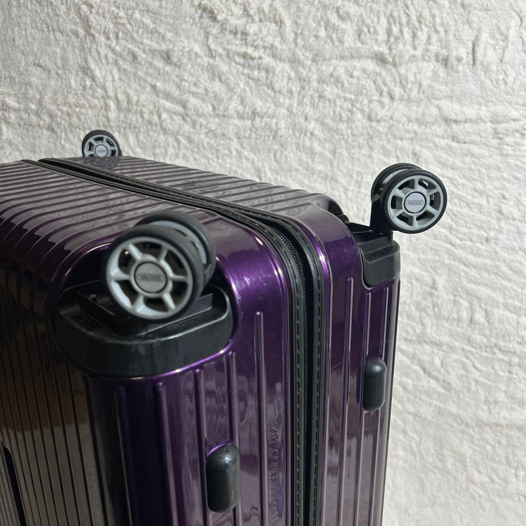 【美品】RIMOWA サルサエアースーツケース バイオレット 【4輪】 80L