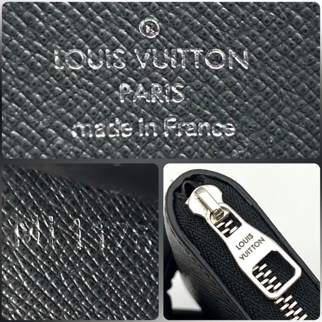 【極美品】ルイヴィトン タイガ ジッピーパース ケース ブラック
