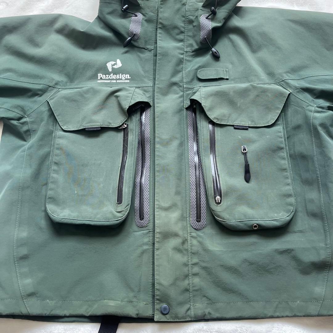 【最終値下げ】 Pazdesign ウェーディングジャケット ゴアテックス