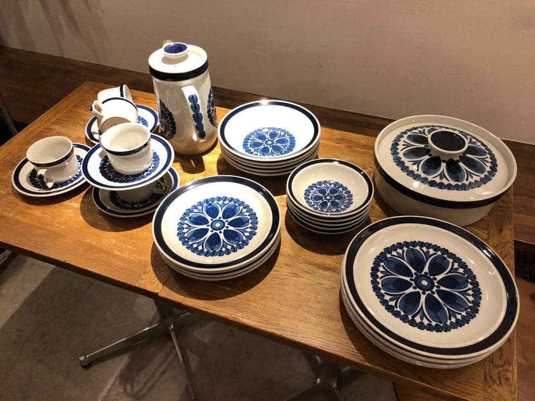 北欧風 70年代物 KAKUSHO 洋食器フルセットまとめ売り 昭和レトロ