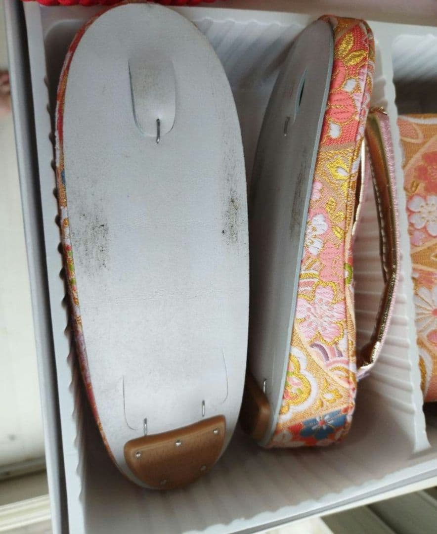 明日まで☆正絹白に刺繍着物に西陣帯フルセット☆七五三ハーフ成人式