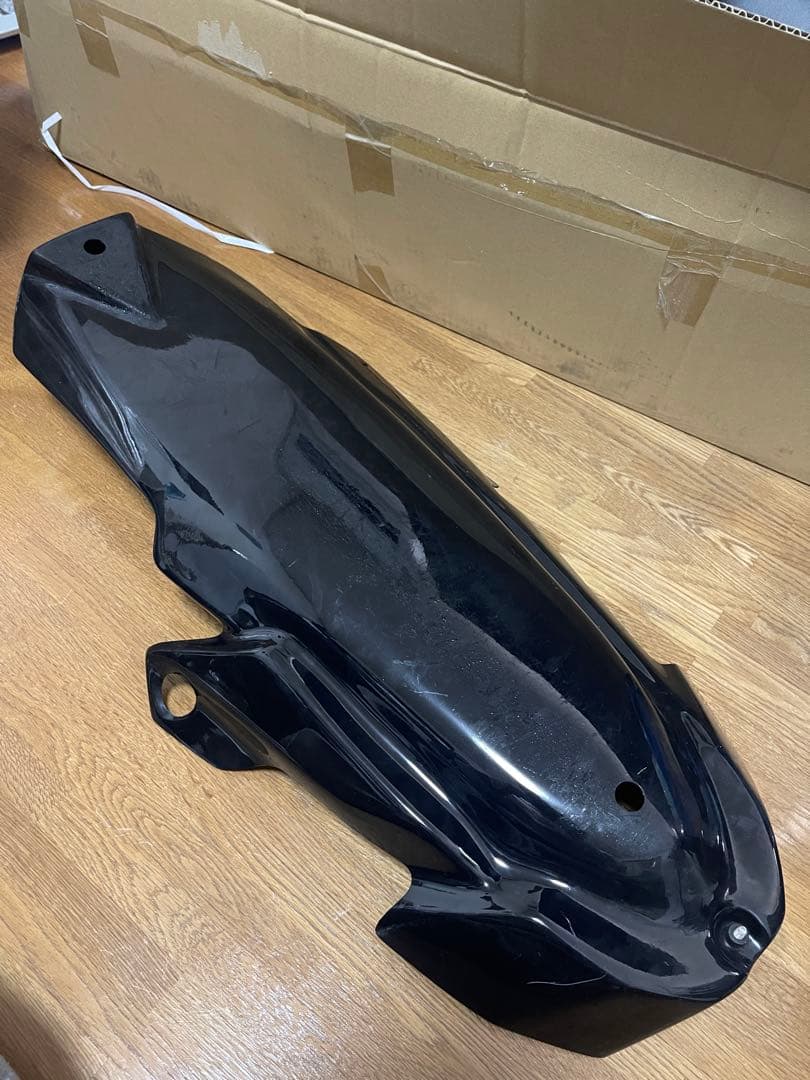 バイク カウル ブラック プラスチック