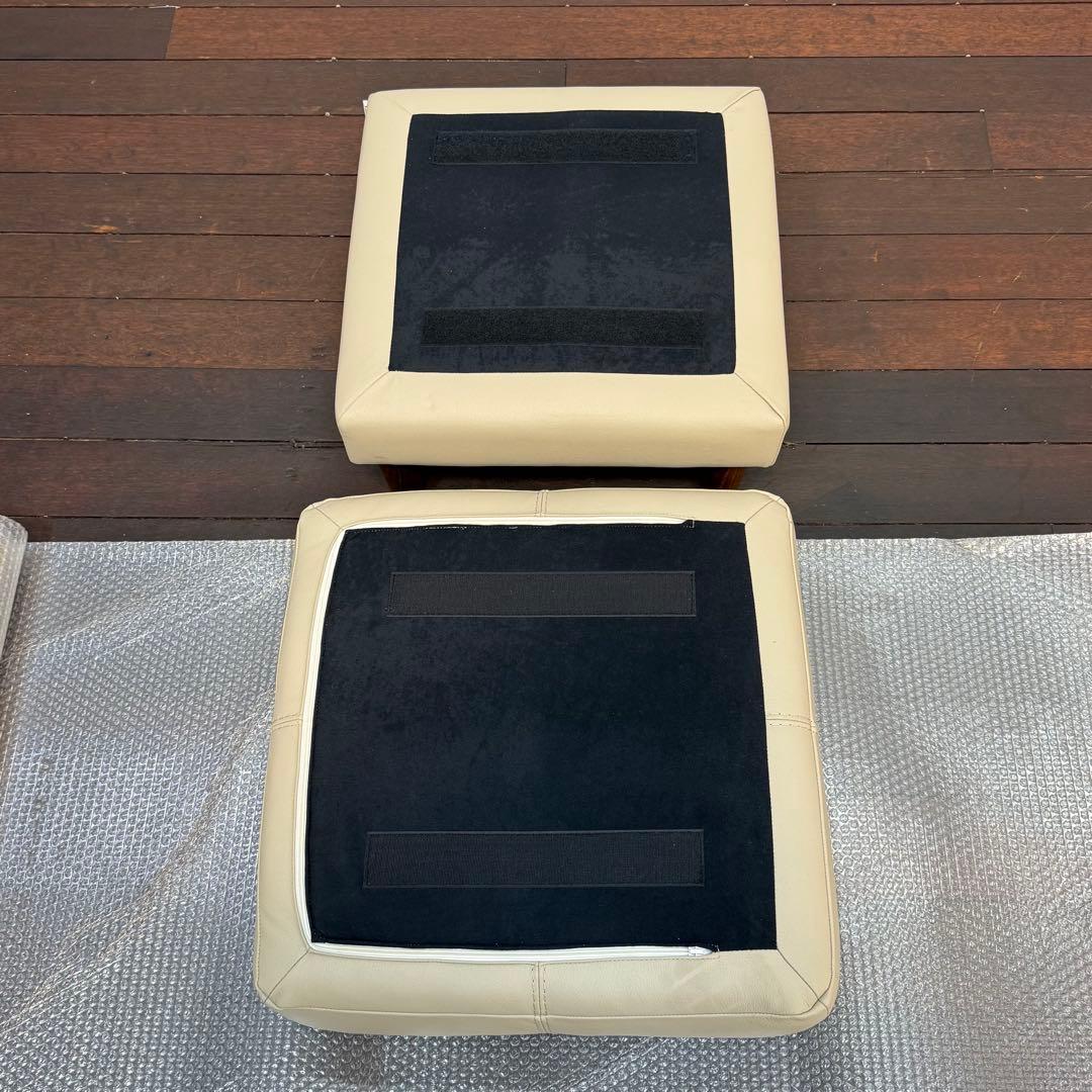 H112K51b 展示品 KEYUCA ケユカ オットマン コンパクトサイズ