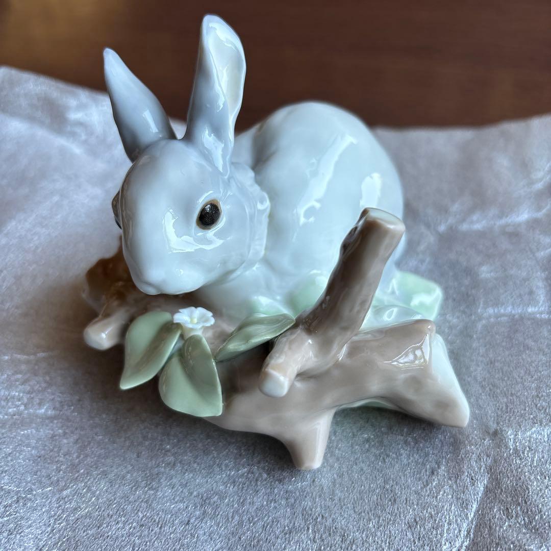 リヤドロ LLADRO 兎　フィギュリン 陶器人形 置物