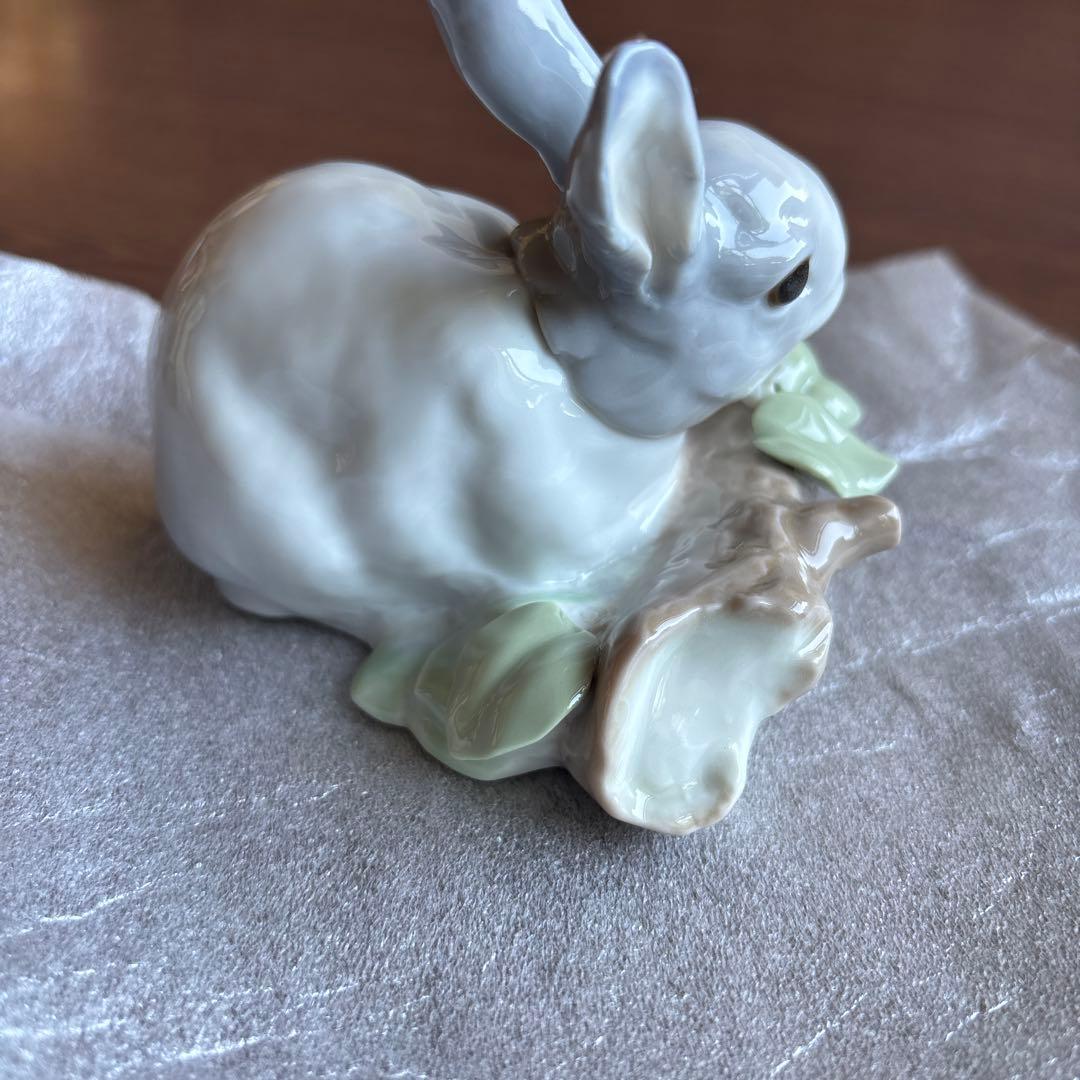 リヤドロ LLADRO 兎　フィギュリン 陶器人形 置物