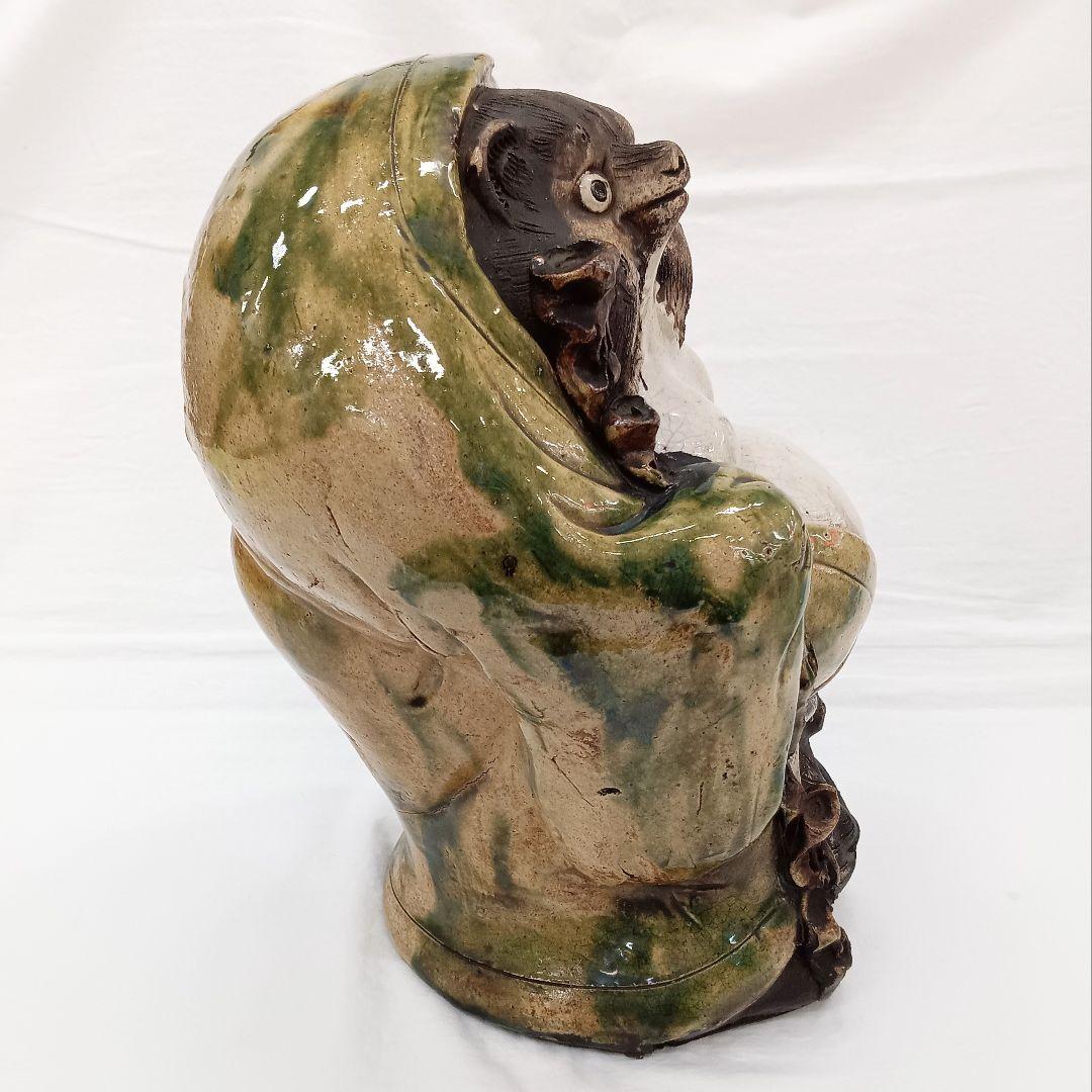 信楽焼　たぬきの置物　仙人たぬき　希少品　珍しい　珍品　レア